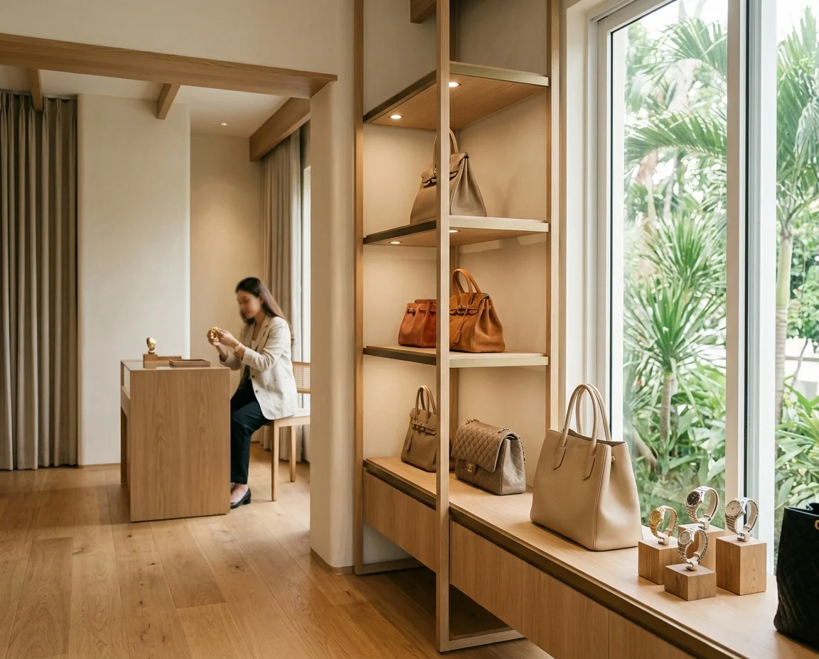Eco Ring Cambodia luxury resale boutique showroom