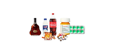 Food, drinks and medicine we cannot buy