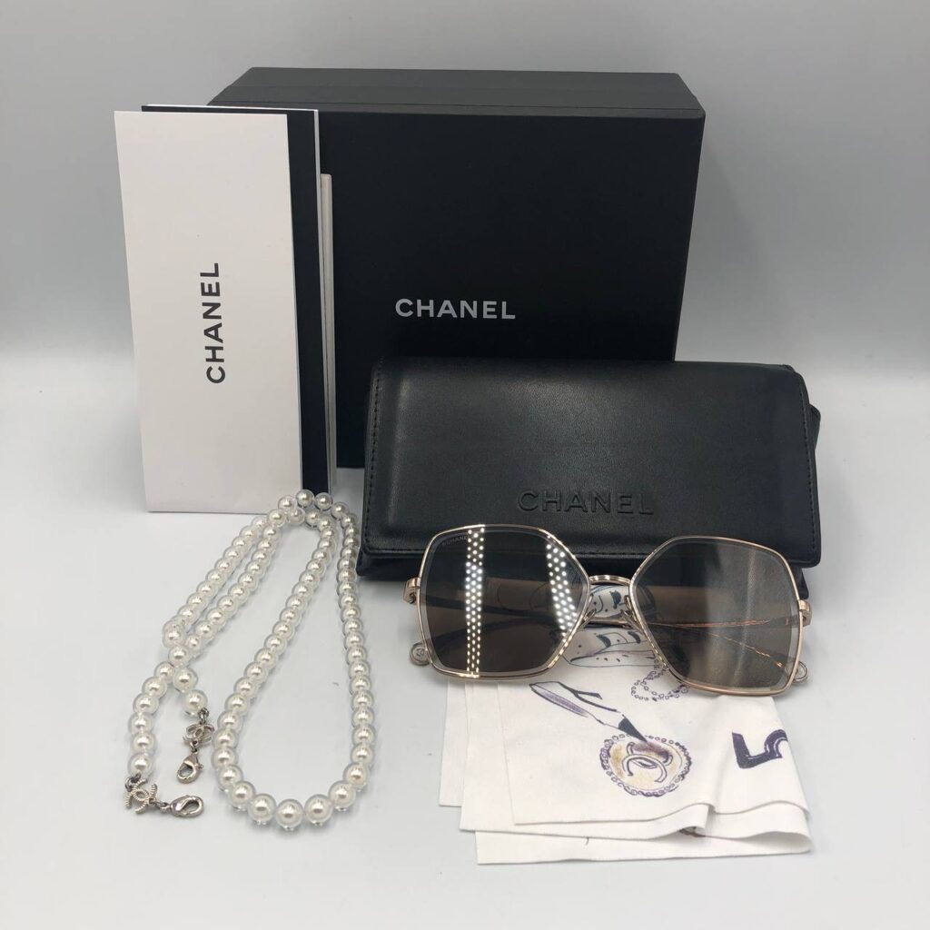 Chanel Sunglasses Pearl Chain