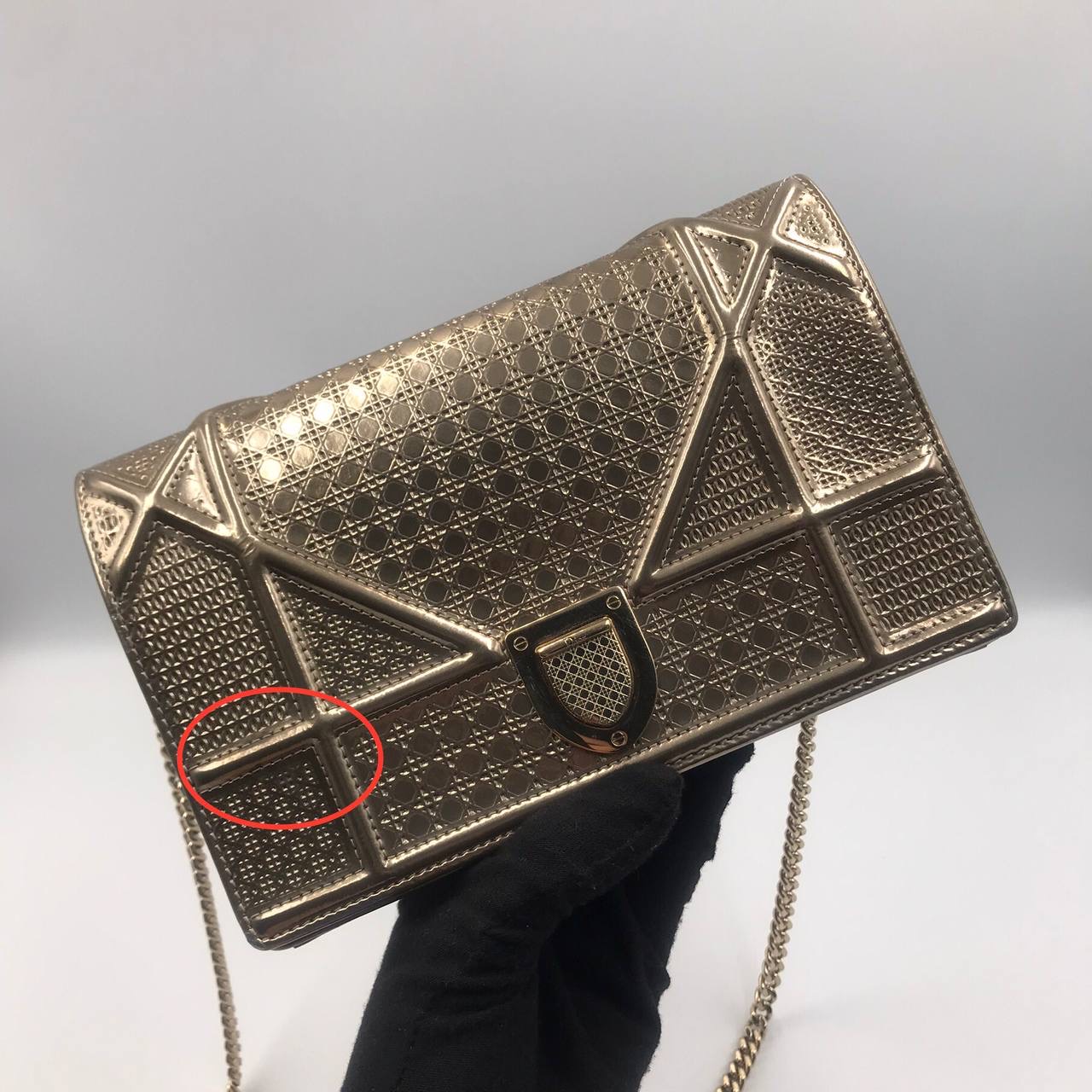 Dior Bag Diorama Chain Wallet