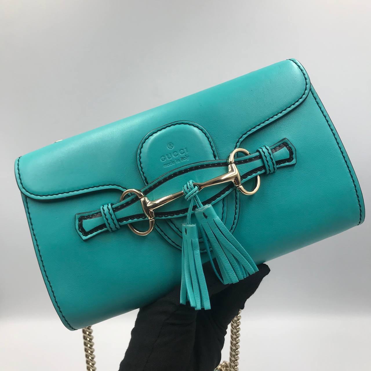 Gucci Bag Chain Shoulder Blue