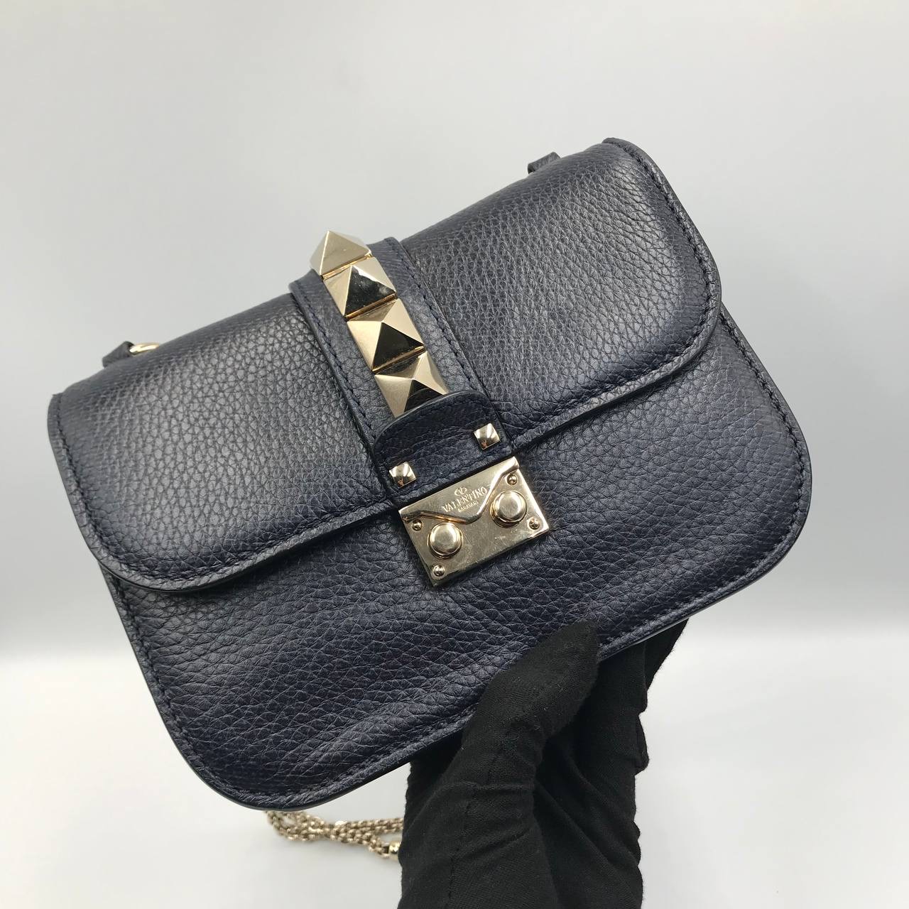 Valentino Bag Rockstud Chain Shoulder