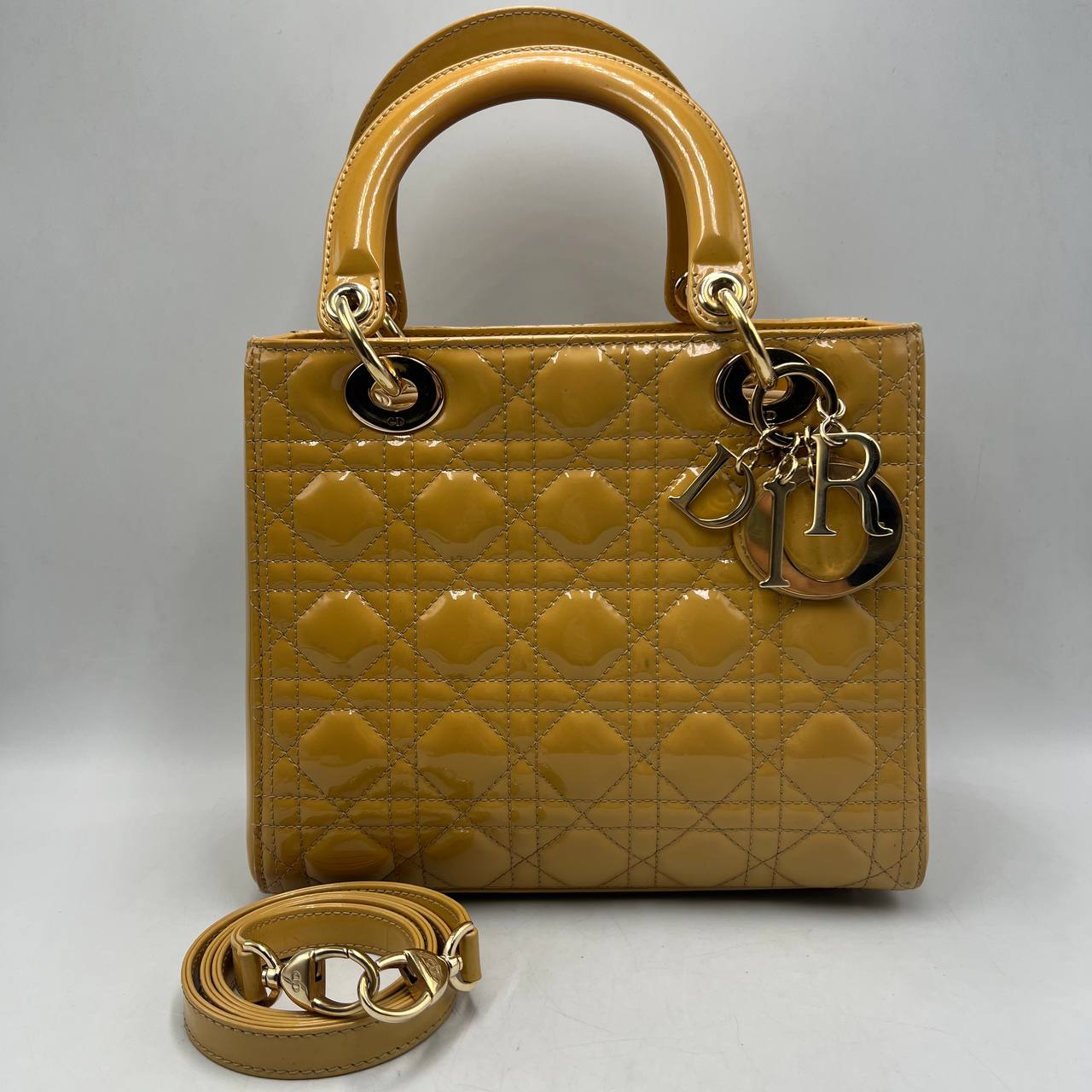 Dior Lady BAG Patent 2WAY Medium
