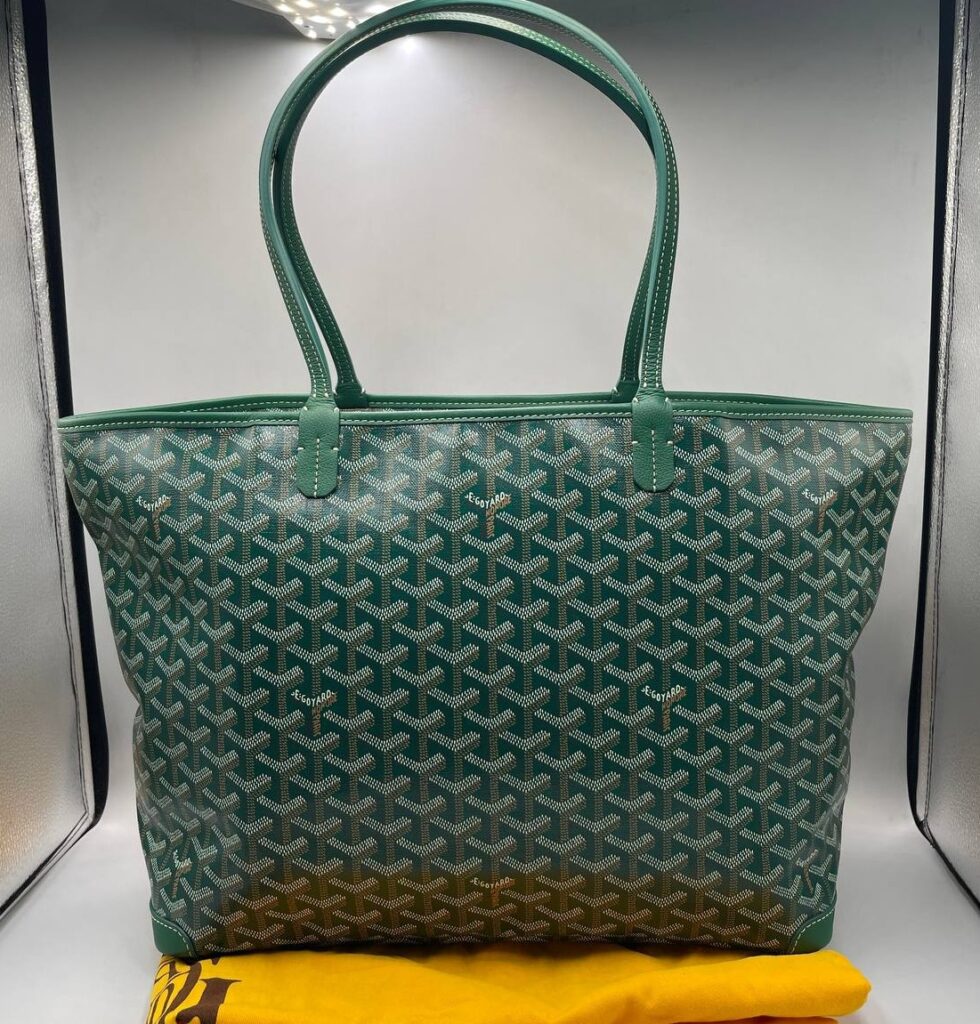 GOYARD BAG ARTOIS MM GREEN