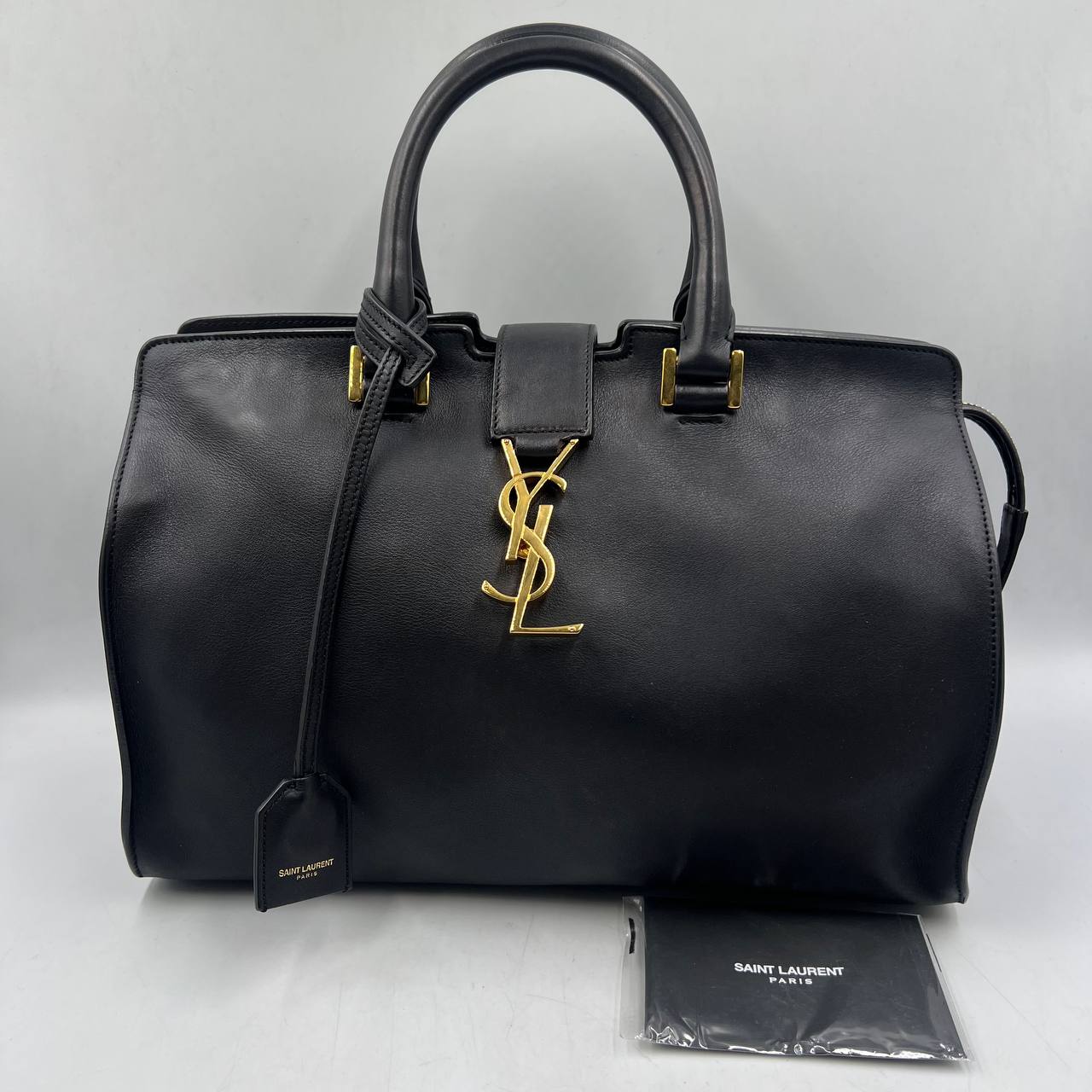 YSL BAG CABAS LEATHER