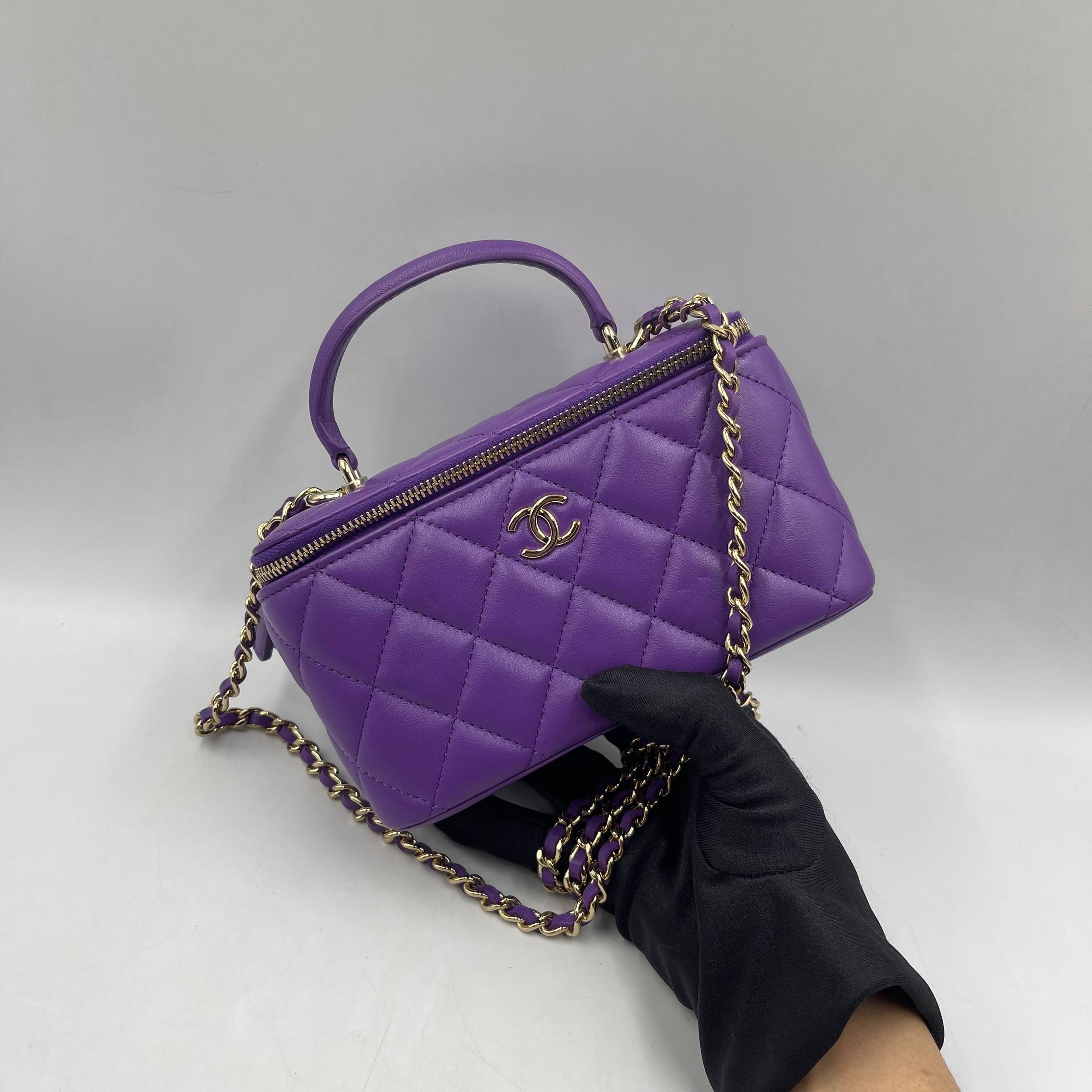 CHANEL BAG VANITY LAMBSKIN NL8AC3CL MICROCHIP
