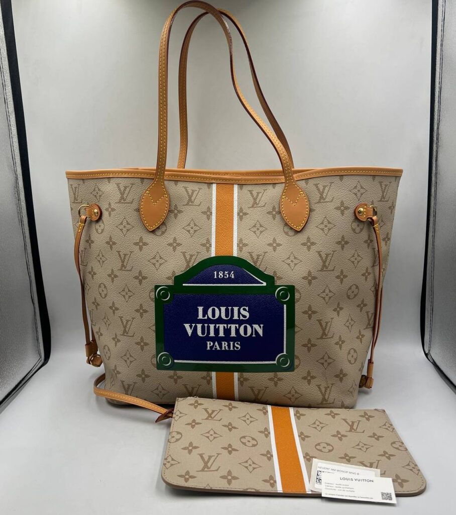 LOUIS VUITTON BAG MONOGRAM NEVERFULL MM M23501 TOTE RFID
