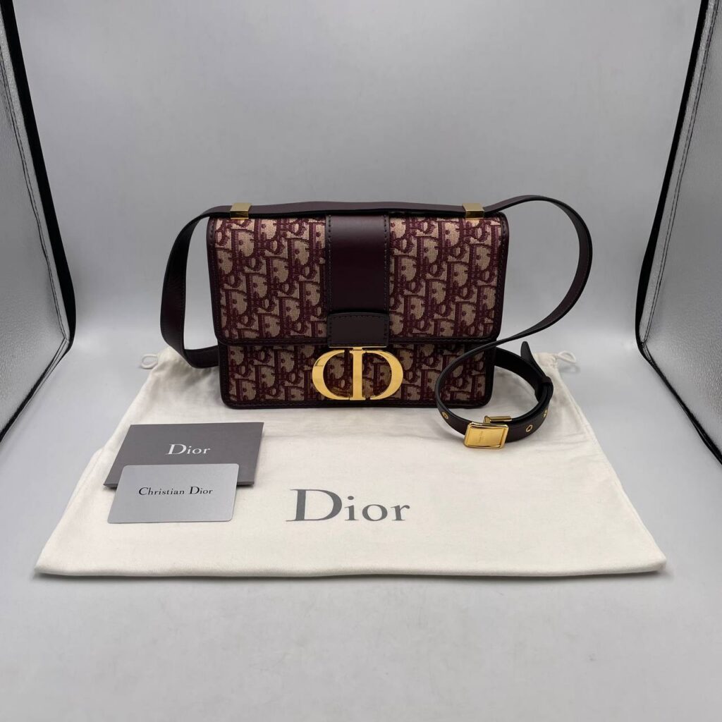 DIOR BAG MONTAIGNE 30 OBLIQUE CANVAS