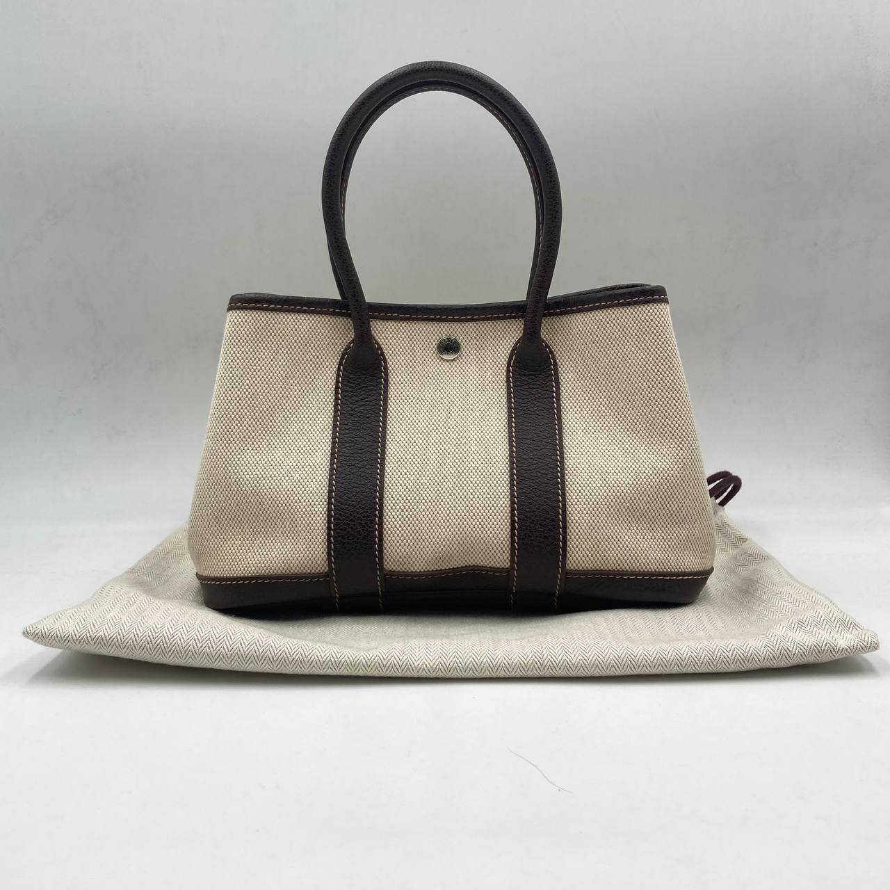 HERMES BAG GARDEN PARTY, TOTE, HERMES GARDEN PARTY TPM □H