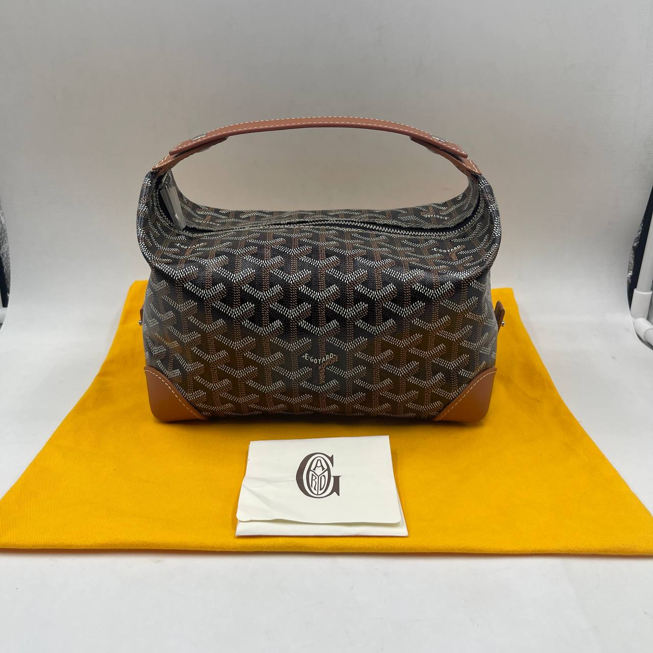 GOYARD BOEING 25 TOILETRY BAG, BOEING 25 TOILETRY BAG W/STRAP CHN020256