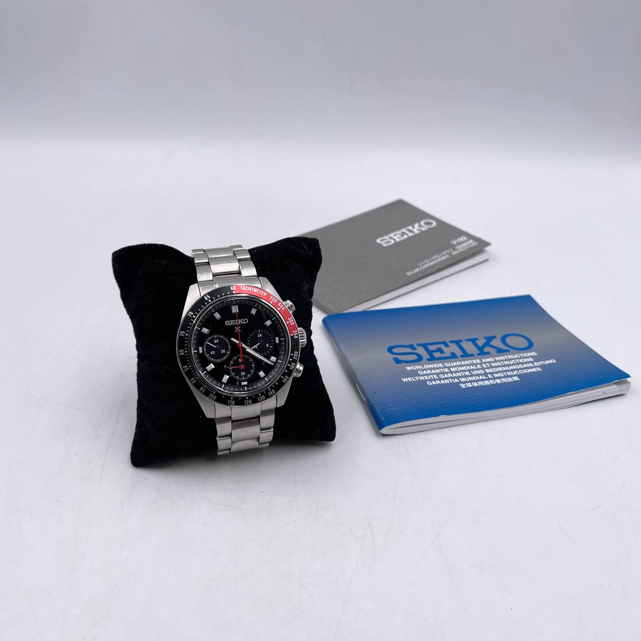 Seiko Prospex Solar Chronograph Watch, V192-0AH0, Seiko V192 Solar Chronograph