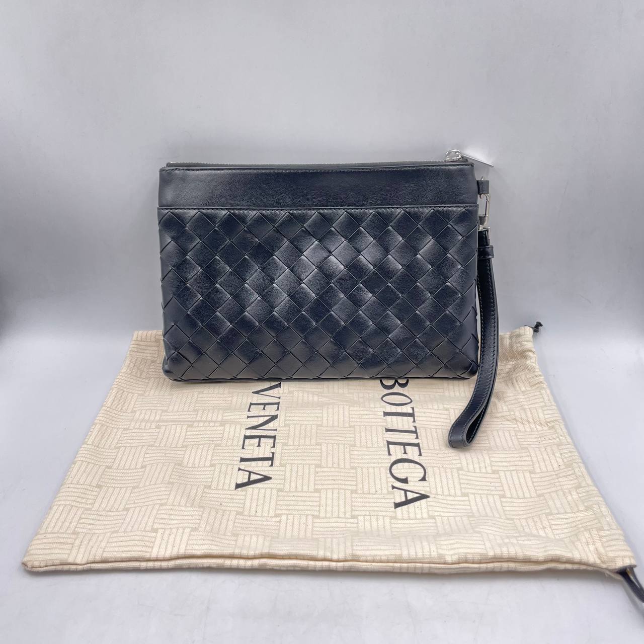 BOTTEGA VENETA INTRECCIATO CLUTCH 25CM