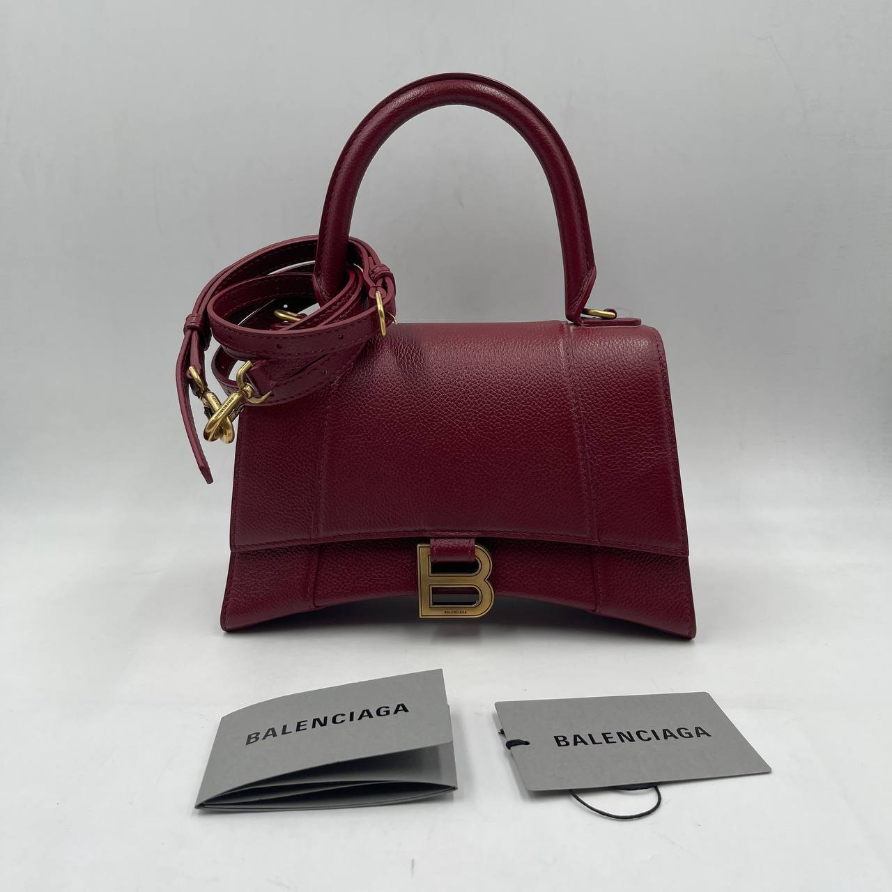 BALENCIAGA HOURGLASS TOP HANDLE BAG