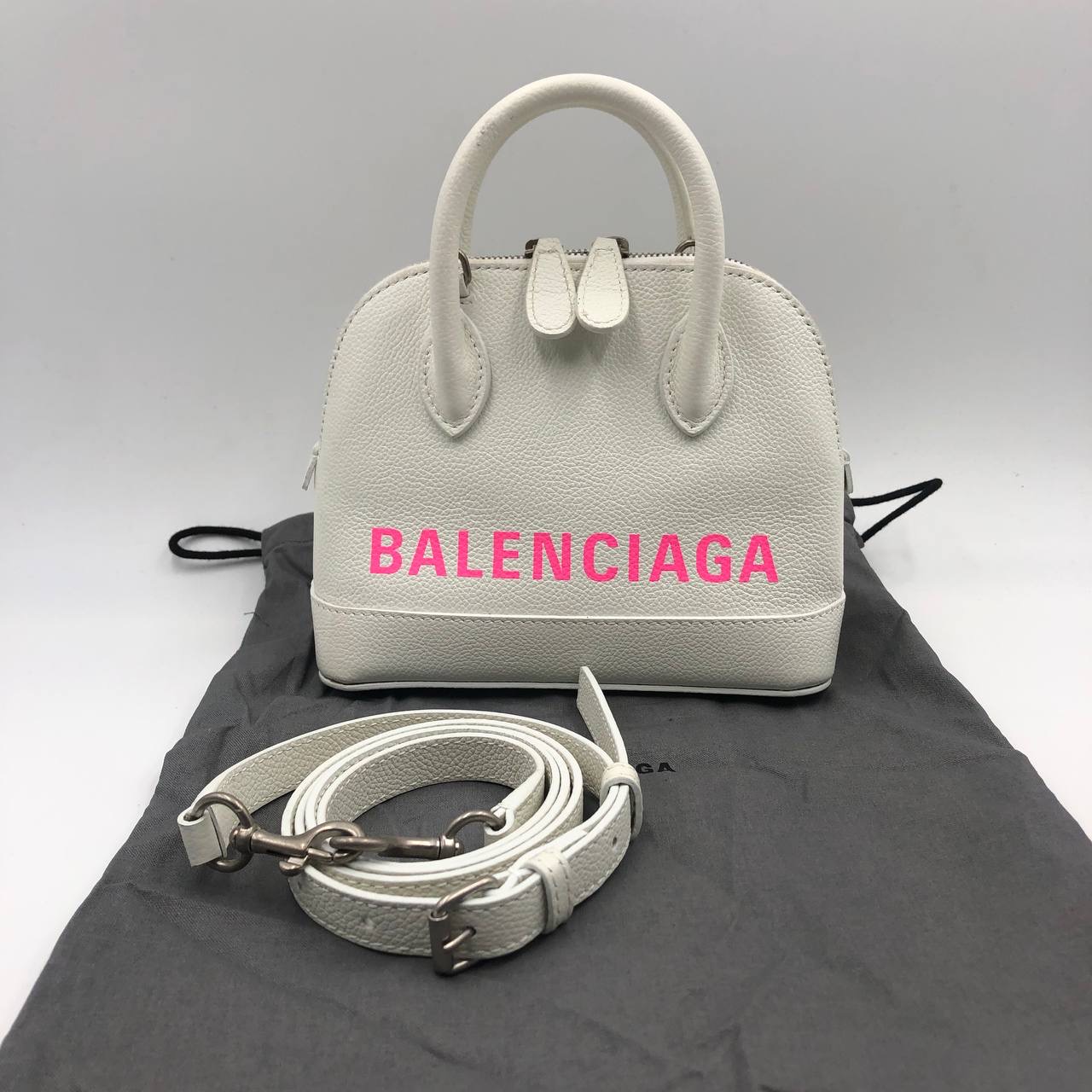 BALENCIAGA VILLE TOP HANDLE XXS BAG