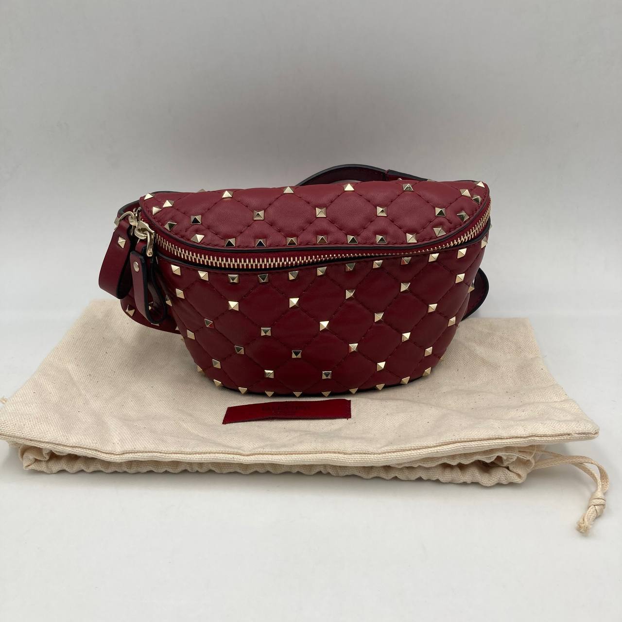 Valentino Bag Rockstud Spike Belt Bag