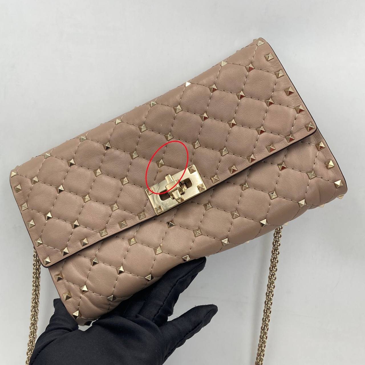 Valentino Bag Rockstud Spike Chain