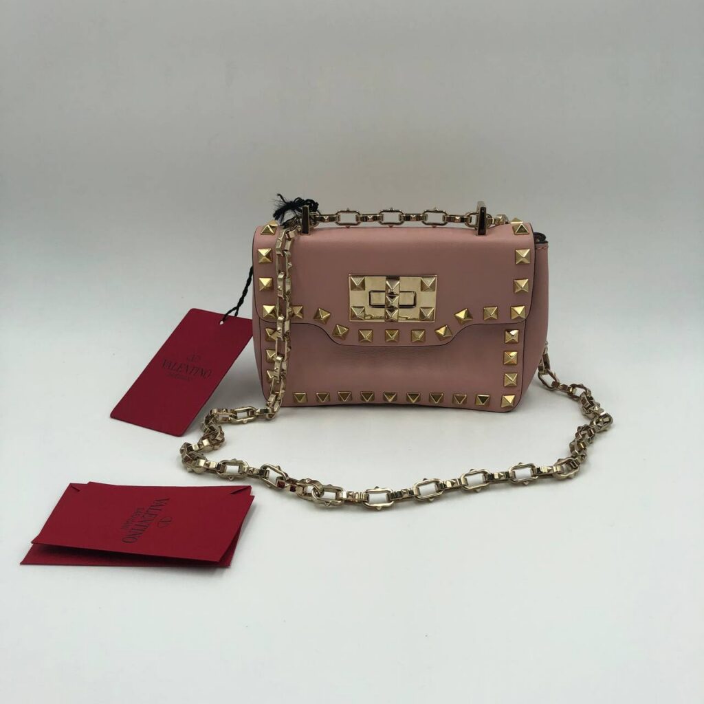 Valentino Bag Roman Stud Chain Shoulder